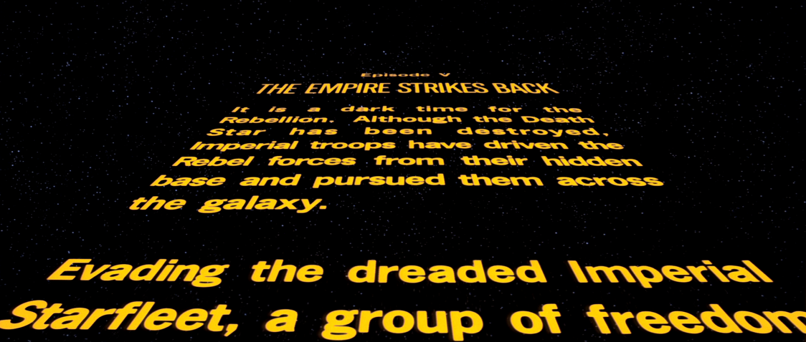 Font Used In Star Wars Crawl